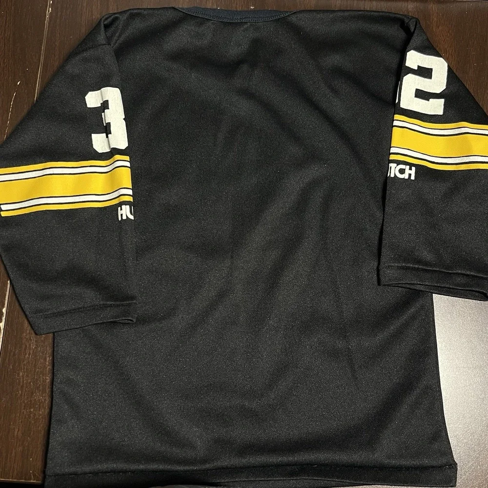 Vintage Pittsburgh Steelers Franco Harris 32 Youth‎ M Hutch USA Jersey VGC